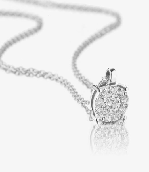 collana punto luce necklace ubi maior diamonds necklace punto luce diamanti